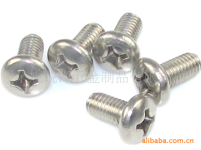 【(量大從優)供應不銹鋼機螺絲】價格,廠家,圖片,螺釘/螺絲釘,余姚銳鋒五金制品-